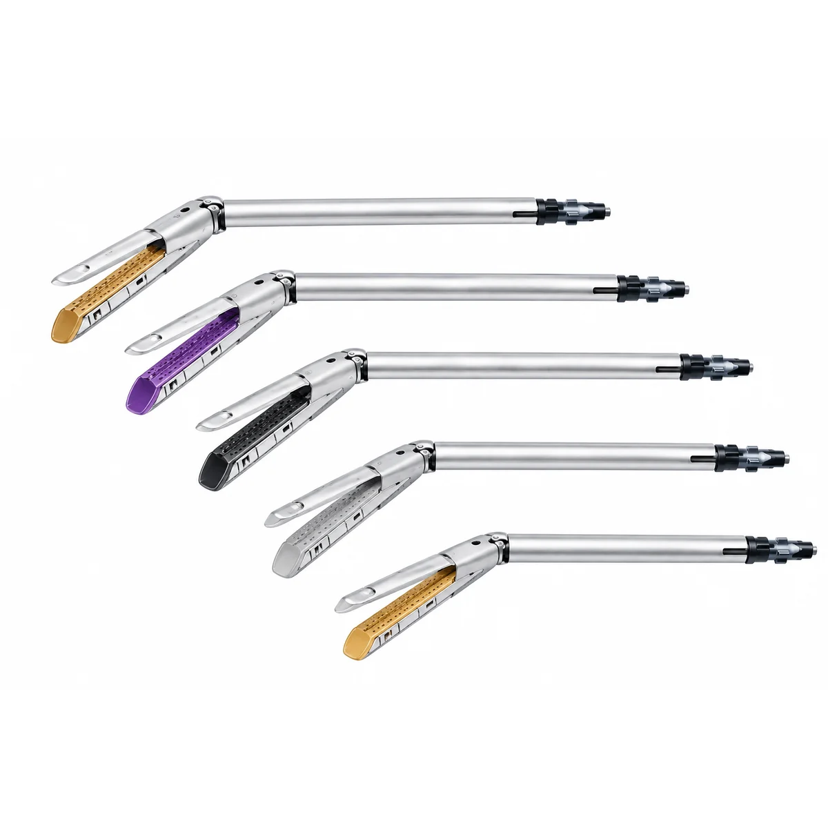 Five-Colour Laparoscopic Instrument Array