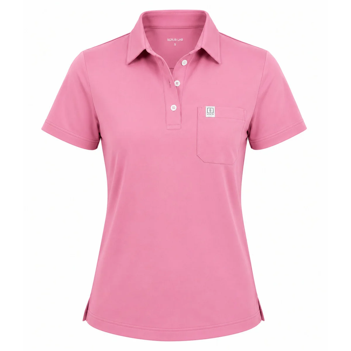 Golfer Scrub Top — Pink